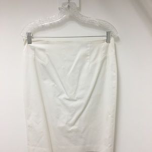 White Ann Taylor pencil skirt